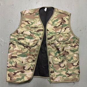 Halloween Costume Military Vest and Dog Tag Necklace